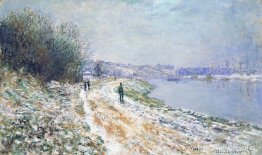 Het jaagpad bij Argenteuil, winter Het jaagpad bij Argenteuil, winter