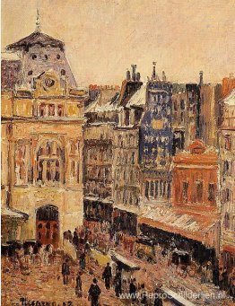 Gezicht op Parijs, Rue d'Amsterdam Gezicht op Parijs, Rue d'Amsterdam