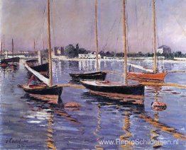 Boten op de Seine bij Argenteuil Boten op de Seine bij Argenteuil