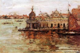 Venetië - Uitzicht op het marinearsenaal Venetië - Uitzicht op het marinearsenaal