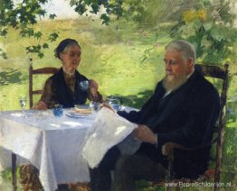 Thee op de veranda Thee op de veranda