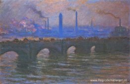 Waterloo Bridge, bewolkt weer Waterloo Bridge, bewolkt weer