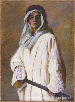 Portret van Kahlil Gibran Portret van Kahlil Gibran