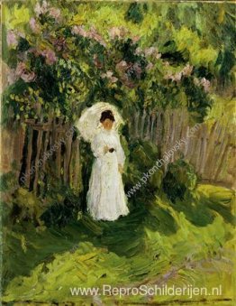 Portret van de vrouw van de kunstenaar, Olga Konchalovskaya. Ond Portret van de vrouw van de kunstenaar, Olga Konchalovskaya. Ond