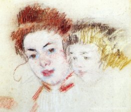 Schets van Reine en Kind Schets van Reine en Kind