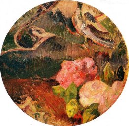 Bloemen en een vogel Bloemen en een vogel