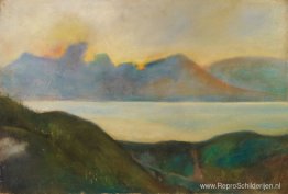 Oberitalienischer Gebirgssee Oberitalienischer Gebirgssee