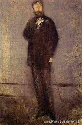 Studie voor het portret van FR Leyland Studie voor het portret van FR Leyland