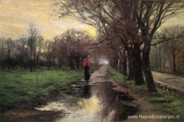 Meridian Street, ontdooiend weer Meridian Street, ontdooiend weer