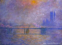 Charing Cross Bridge, de Theems 02 Charing Cross Bridge, de Theems 02