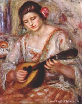 Meisje met een mandoline Meisje met een mandoline