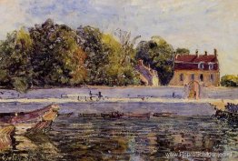 Huis Saint Mammes aan het Canal du Loing Huis Saint Mammes aan het Canal du Loing