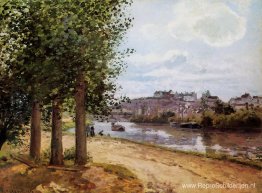 Pontoise oevers van de Oise Pontoise oevers van de Oise