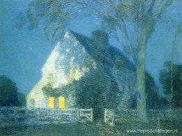 Maanlicht, het oude huis Maanlicht, het oude huis