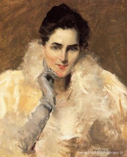 Portret van een dame Portret van een dame