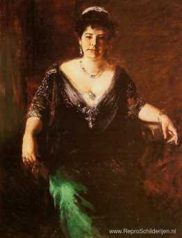 Portret van mevrouw William Merritt Chase Portret van mevrouw William Merritt Chase
