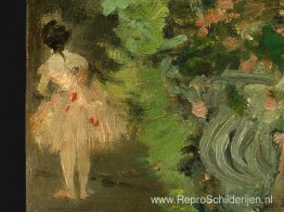 Dansers backstage (detail) Dansers backstage (detail)