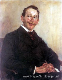 Portret van Dr. Max Linde Portret van Dr. Max Linde
