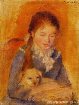 Meisje met een hond Meisje met een hond