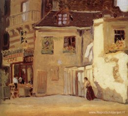 Het café van de hoek van Parijs Het café van de hoek van Parijs