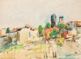 Uitzicht richting Sf. Spiridon-kerk Uitzicht richting Sf. Spiridon-kerk