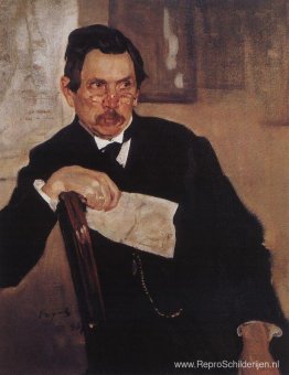 Portret van A. Kasyanov Portret van A. Kasyanov