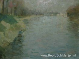 Seine bij Courbevoie Seine bij Courbevoie