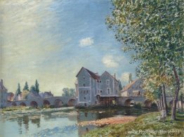 De Pont bij Moret Middageffect De Pont bij Moret Middageffect
