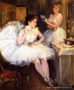 De balletdansers, ook wel de kleedkamer genoemd De balletdansers, ook wel de kleedkamer genoemd