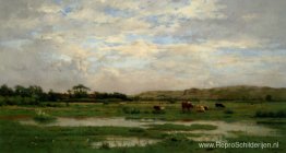 Overstroomde weilanden / Pas de Calais Overstroomde weilanden / Pas de Calais