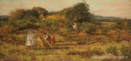 Bessen verzamelen Bessen verzamelen