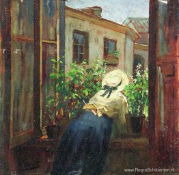 Bij het open raam Bij het open raam