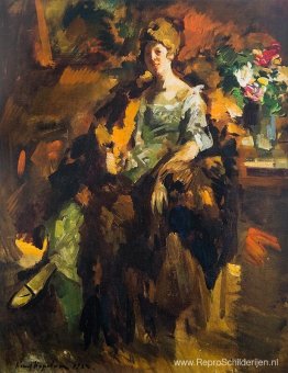 Vrouw portret Vrouw portret