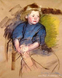Portret van een jong meisje (Simone) Portret van een jong meisje (Simone)
