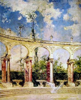De colonnade in Versailles De colonnade in Versailles