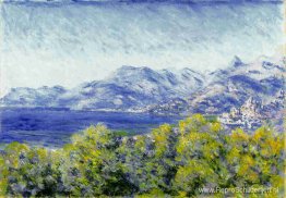 Uitzicht op Ventimiglia Uitzicht op Ventimiglia