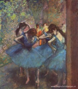 Dansers in blauw Dansers in blauw