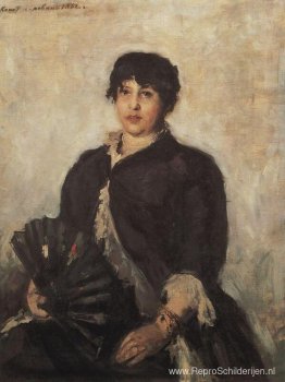 Portret van Olga Alyabyeva Portret van Olga Alyabyeva