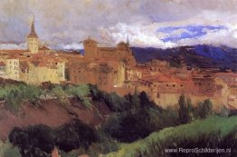 Uitzicht op Segovia Uitzicht op Segovia