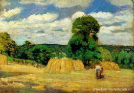 De oogst in Montfoucault De oogst in Montfoucault