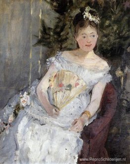 Portret van Marguerite Carre (ook bekend als jong meisje in een Portret van Marguerite Carre (ook bekend als jong meisje in een