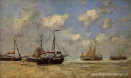 Scheveningen, boten aan de wal Scheveningen, boten aan de wal