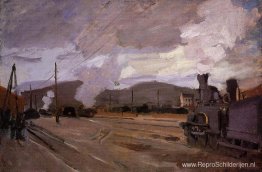 Het treinstation van Argenteuil Het treinstation van Argenteuil