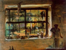 Raam van het Atelier Raam van het Atelier