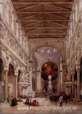 Interieur van de kathedraal, Messina Interieur van de kathedraal, Messina