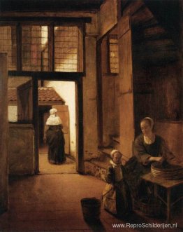 Interieur van een Nederlands huis Interieur van een Nederlands huis