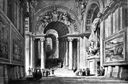 Giovanni Lorenzo Bernini's Scala Regia in het Apostolisch Paleis Giovanni Lorenzo Bernini's Scala Regia in het Apostolisch Paleis