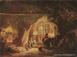 Varkenskarkas snijden Varkenskarkas snijden