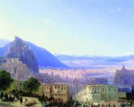 Uitzicht op Tiflis Uitzicht op Tiflis