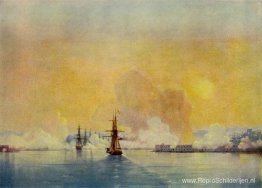 Aankomst in de baai van Sevastopol Aankomst in de baai van Sevastopol